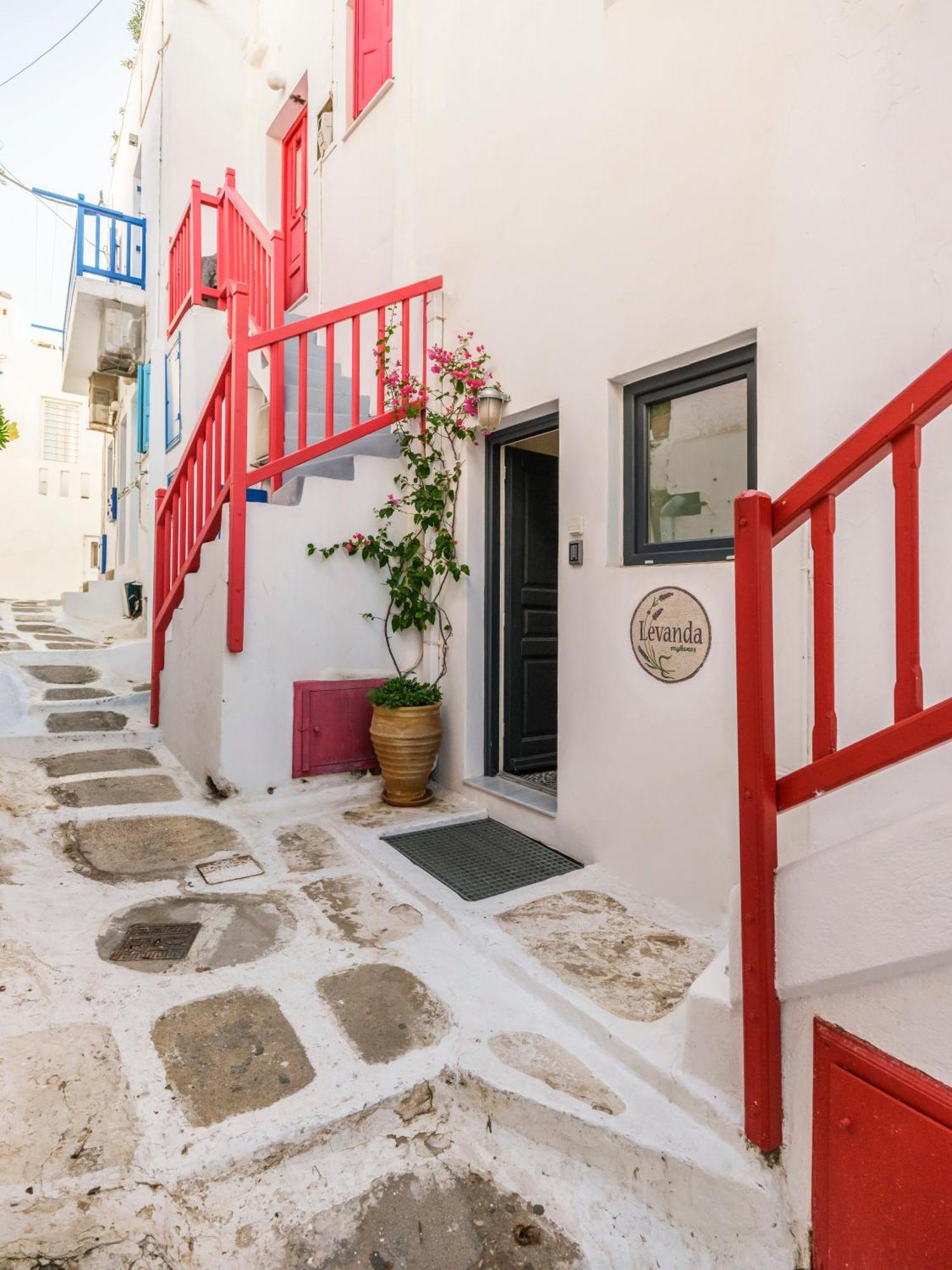 Levandamykonos Mykonos Town Bagian luar foto